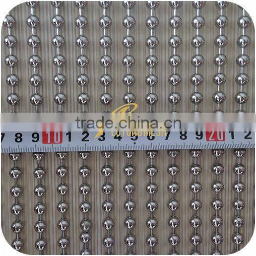 metal bead curtain for space divider and architectural usage