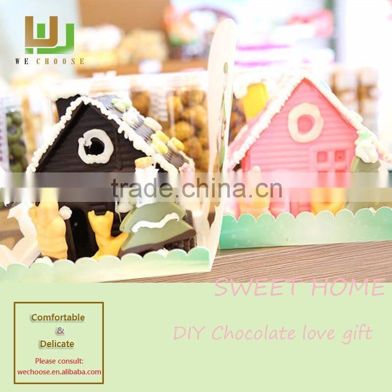 Quality First Durable Service silicone taj mahal chocolate mould animal shape heart shape DIY chocolate biscuit