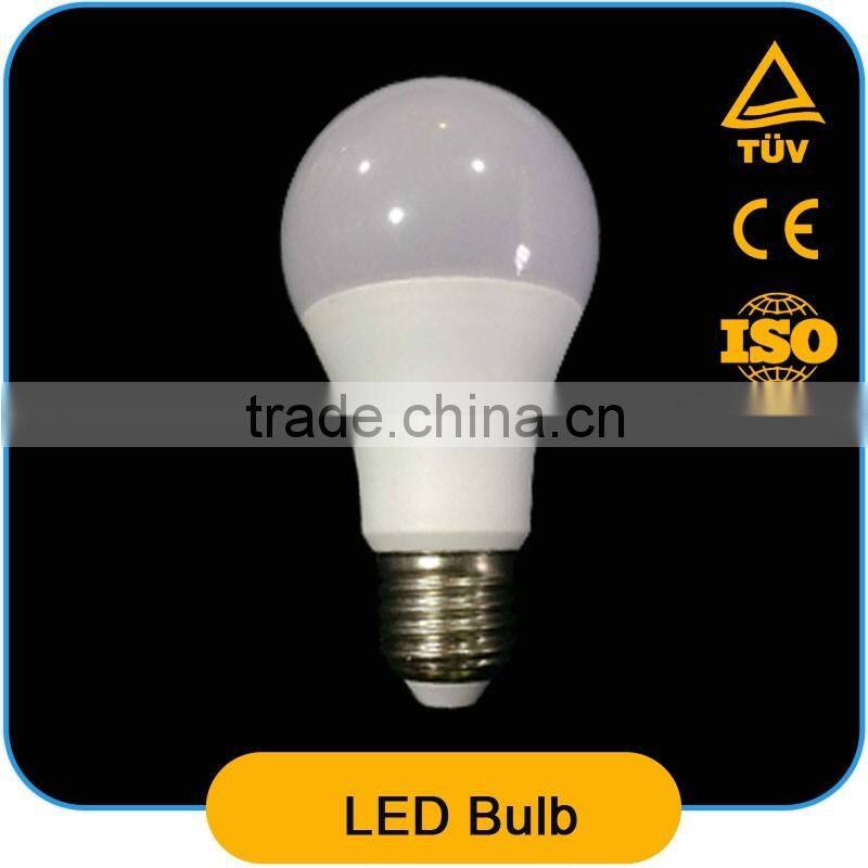 Free Sample LED Bulb 5W 7W 9W 10W E27 A60 LED Light 90lm/w,80Ra 270 Degree Beam Angle AC85-265V CE RoHs ErP Approved