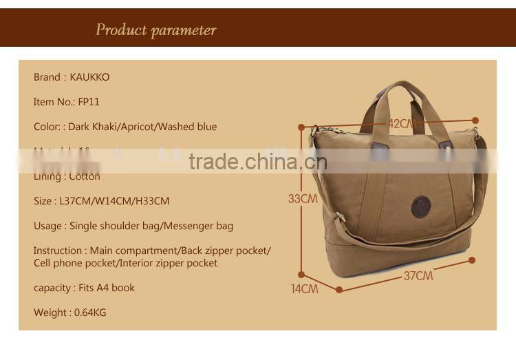 Elegant Lady Handbag Canvas Shoulder Bag Canvas Tote Bag Canvas Travel Bag Vintage Canvas Bag Tablet Messenger Bag
