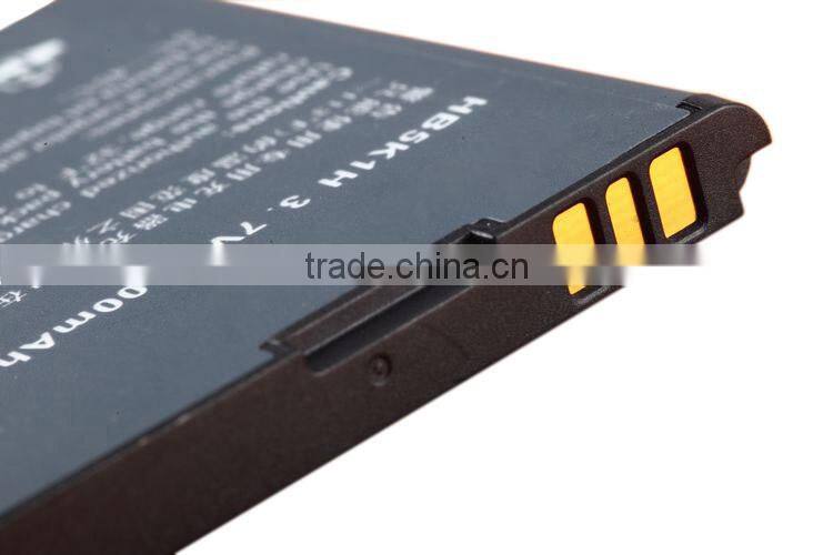 Factory price 1400mAh 3.7V battery HB5K1H for huawei C8650 U8650 U8660 U8652