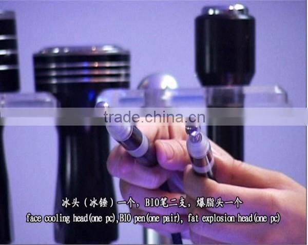 Ultrasonic fat exploding and RF liposuction breast enhancement machine for weight loss