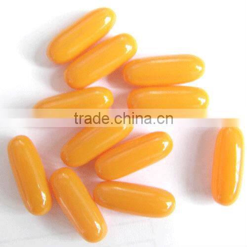 Coated nutraceuticals fish oil softgel