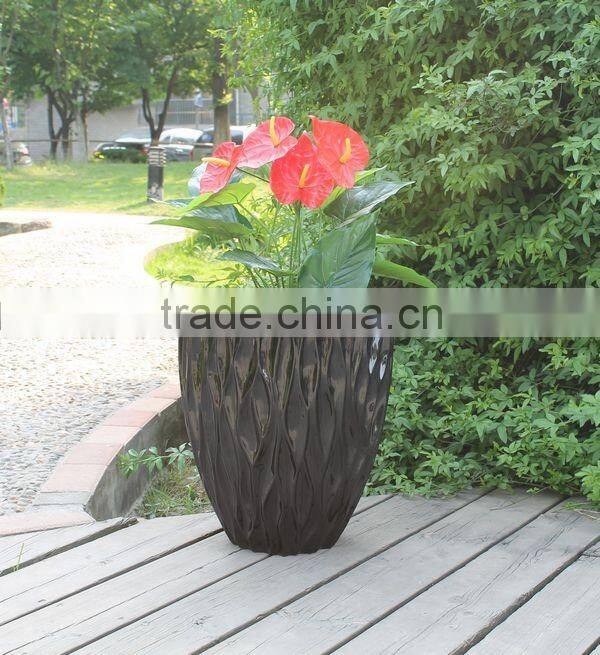 fiberglass plants container and flowers pots bonsai