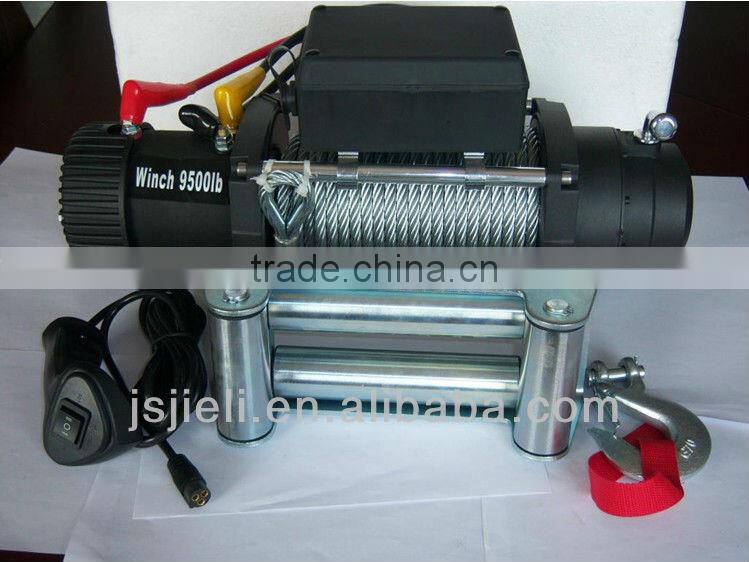 12V 9500LB 4WD/4X4/SUV Electric Winch,Automobile Winch