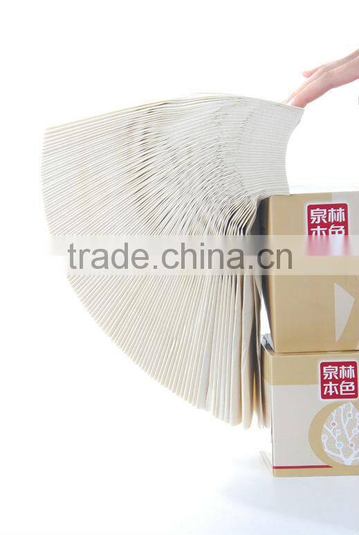 100% natural Wheat straw box facial paper