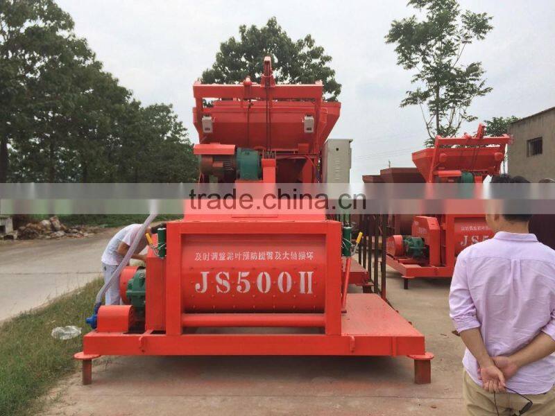Concrete mixer/Forced concrete mixer/Twin shaft mixer