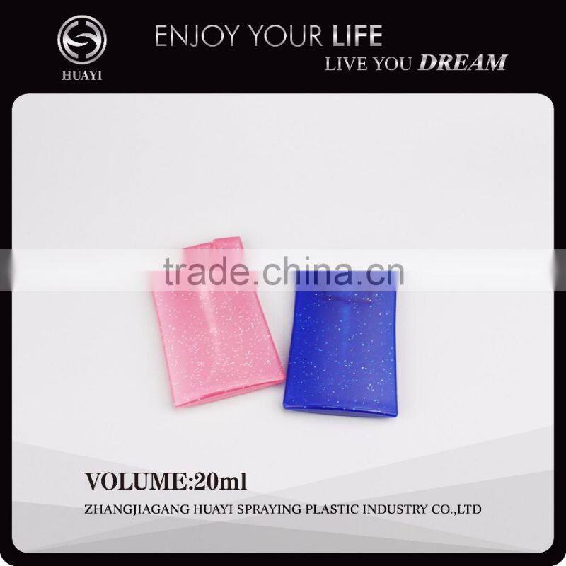 20ml colorful plastic pp bottle with sprayer