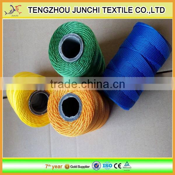 100% virgin polypropylene blue color pp twine