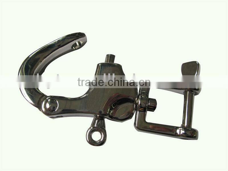 High quality zinc alloy rope snap hook