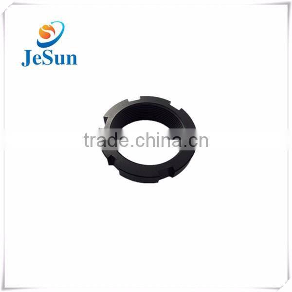 aluminum cnc milling part with black anodized