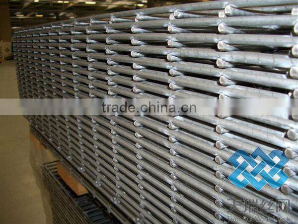 High quality of galvanized and black steel welded wire mesh panel