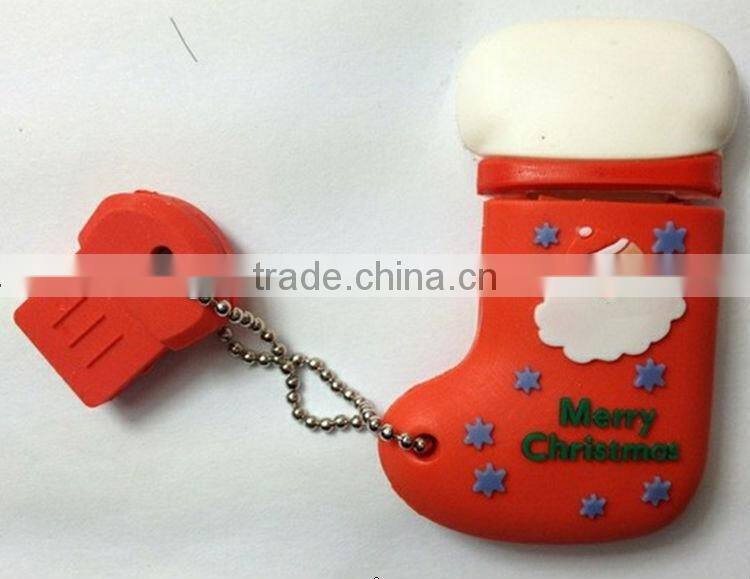 christmas stocking shape USB flash drive