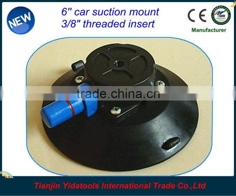 6" camera suction mount with 3/8" threaded insert