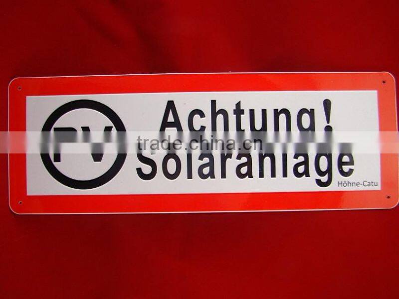 Screen Printing advertising pvc sign