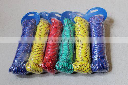 Hot sale 4mm diamond braided nylon rope