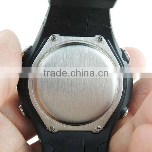 Heart Rate Monitor Pedometer step counter Fat Calories Count Exercises Belt Sports Watch Sleep Mode Indicator 40~240bpm HRM