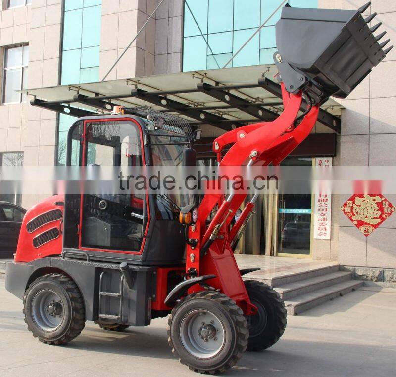 Low Price 0.8 ton Small Front End Loader for Sale - Mini Loader 0.5CBM Bucket ZLY908 Mini Front Loader for Sale