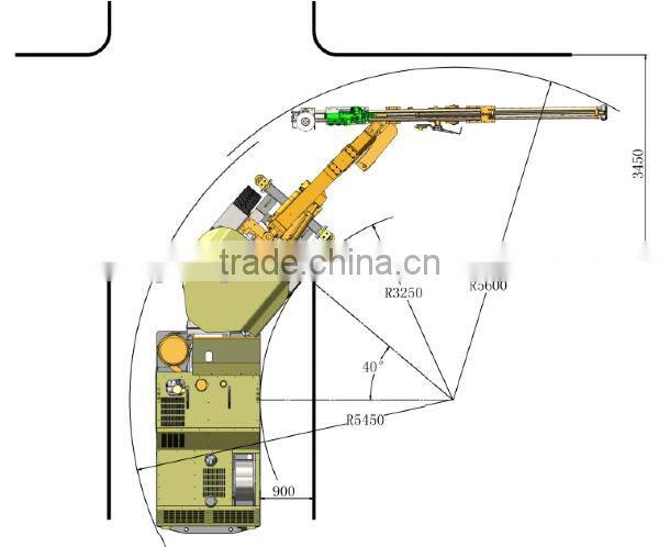 KAISHAN KJ313 the most advanced truck mounted full hydraulic tunneling drilling rig