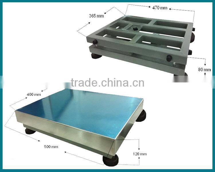 300kg 5g digital bench floor scale weight