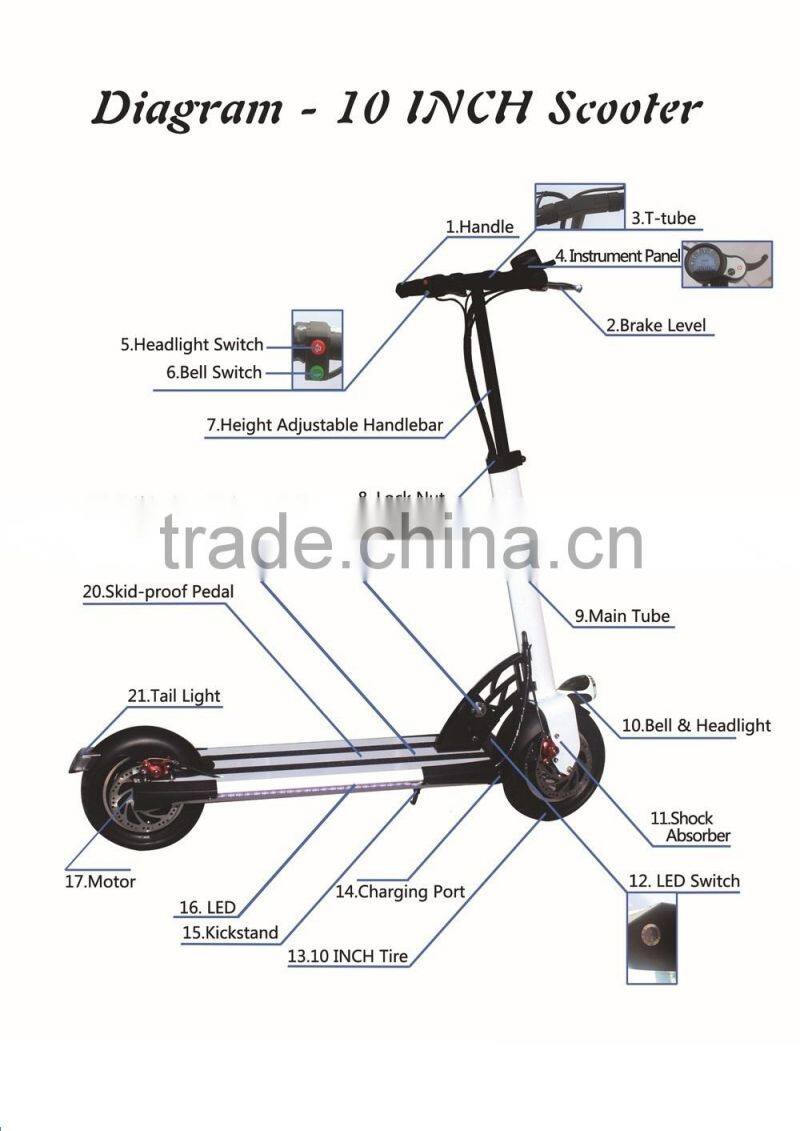 My Way Electric Scooter/2 wheels electric scooter