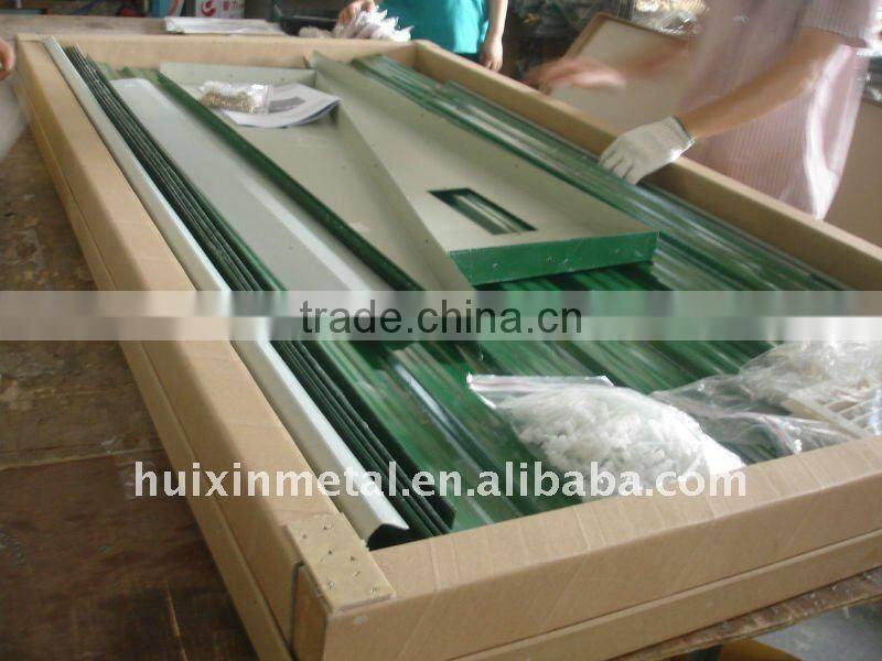 Storage garden shed(HX81222)outdoor storage metal shed structure