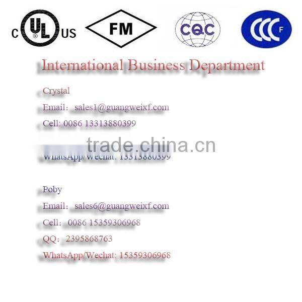 All diameter used fire hose price with polyester jacket and pvc lining