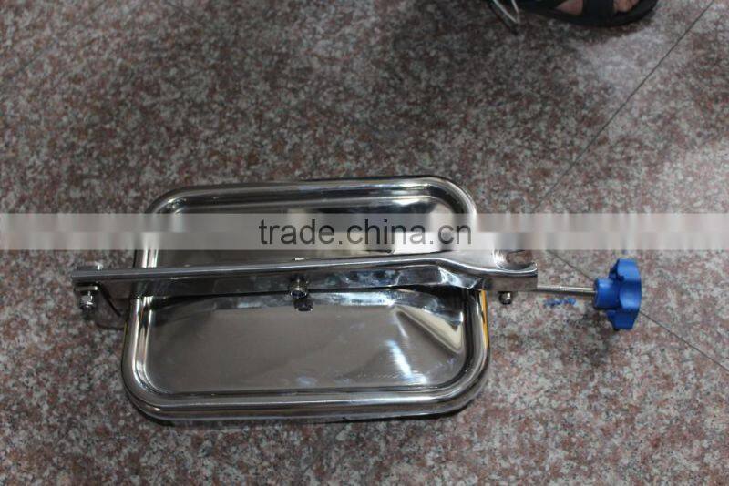 Stainless steel Sanitary Square Tank Manway