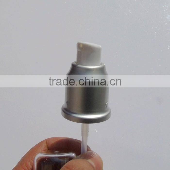 Wholesale 20ml-300ml empty cosmetic packaging aluminum bottle lotion bottle shampoo alumimum pump bottle