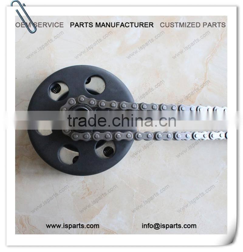 #35 chain 5/8" bore 11 Tooth Max Torque Clutch and #35 Chain Mini Bike Go Kart Parts