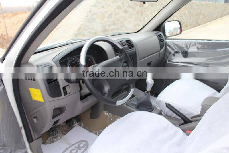 China 4x2 double cabin pickup petrol (diesel is available)