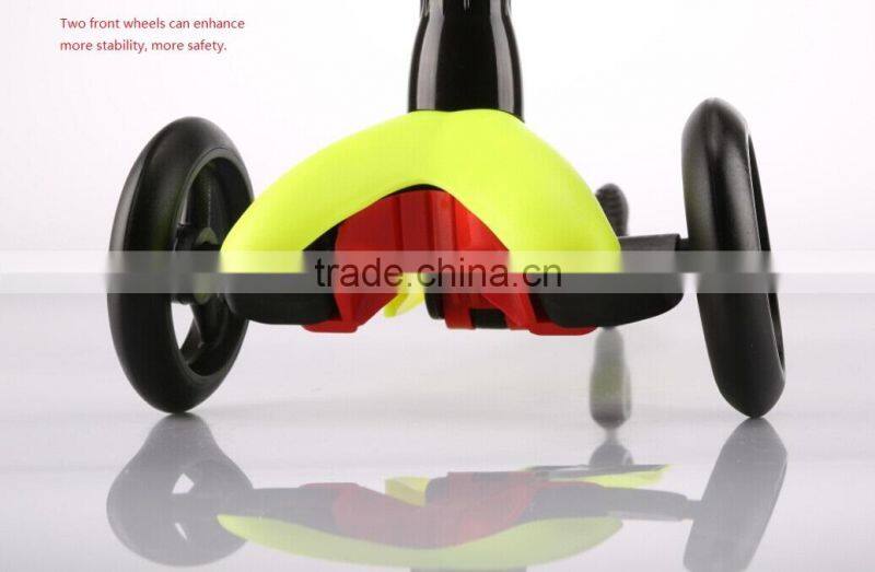 three wheel space skate scooter