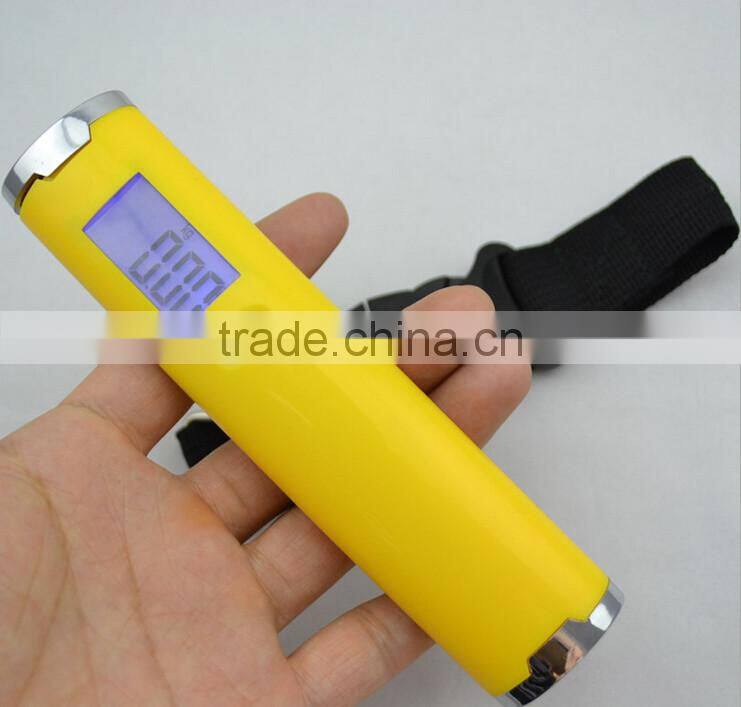 Backlit hand-held Luggage scale weighing Scale with belt