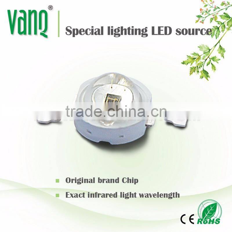 IR LED 1W/3w 730-740nm spectrum vanq brand provide heatsink fan diver