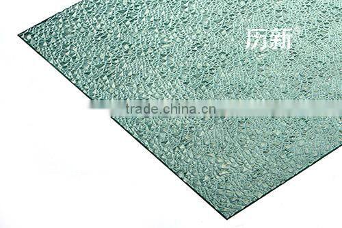 Surface Anti- scratched Embossed Polycarbonate Sheet with different patterns for decorative wall panel