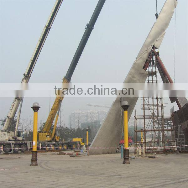 China steel outdoor sculpture deisgn