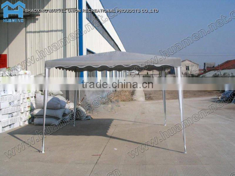Garden Gazebo 3x3m 10'x10' Grey Polyeater 24-18-18mm
