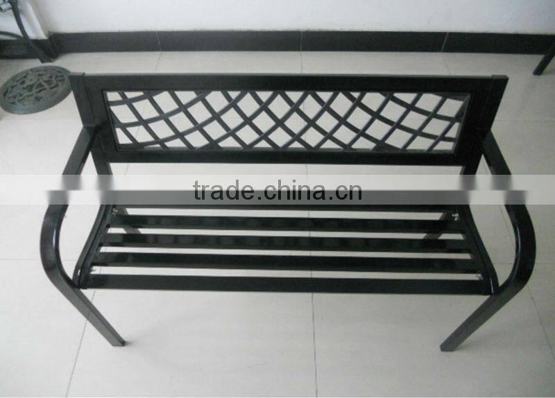 high quality garden / outdoor iron bench