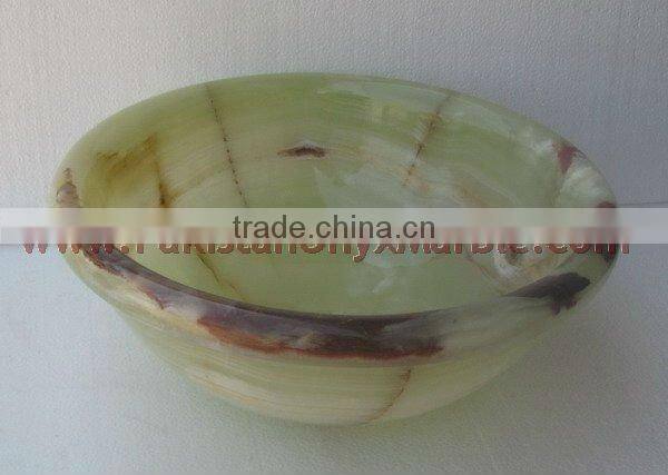 Natural onyx sinks and basins