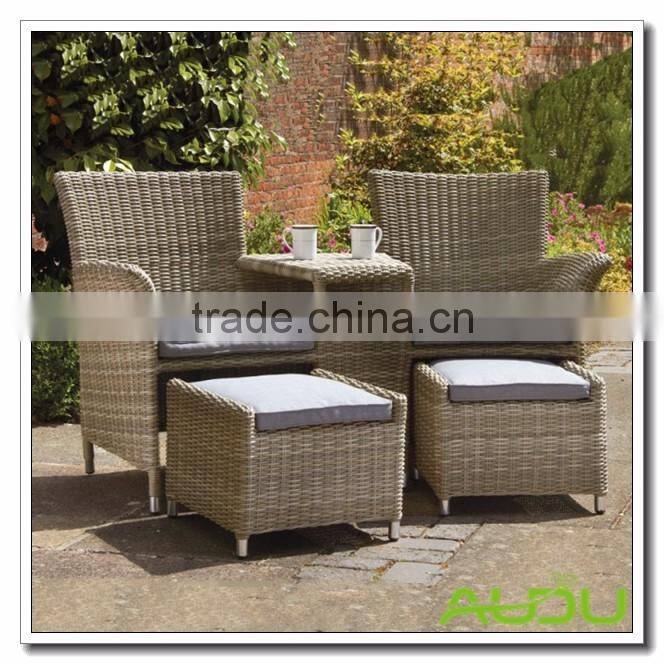 Audu Lawn Outdoor Wicker Bistro Set