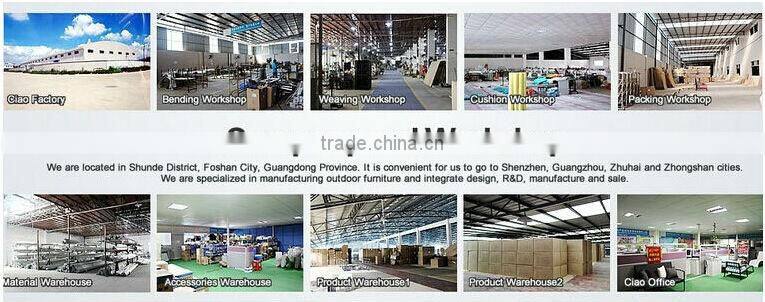 Modern design outdoor furniture lounge chair chaise lounge (CF818L)