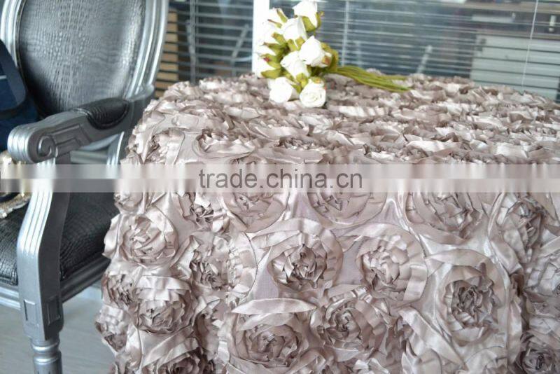 Best sale colorful rosette table cloth