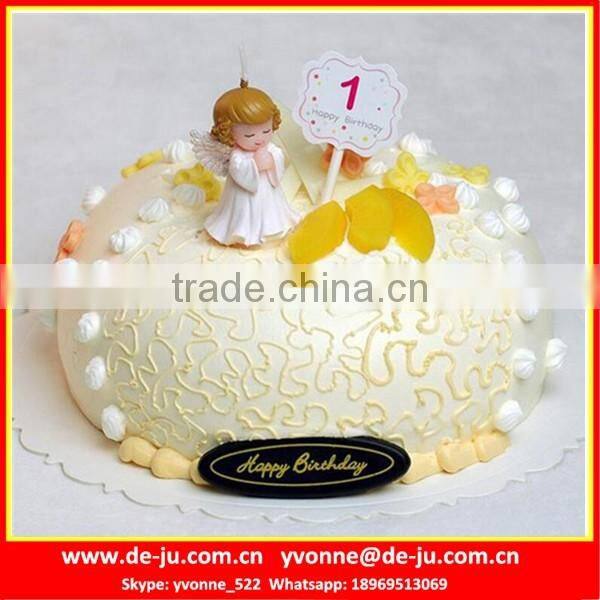 Eco- Friendly Small Angel Shaped Handmade Art Candle