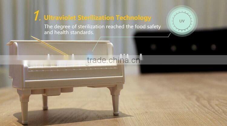 Kitchen Tool Automatic Toothpick Box Fasion Design Electric Piano Toothpick Box For Sale