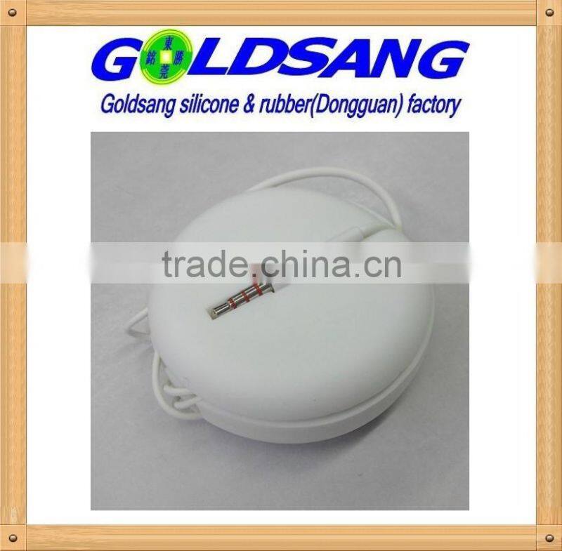 2016 New design silicone headset bobbin winder