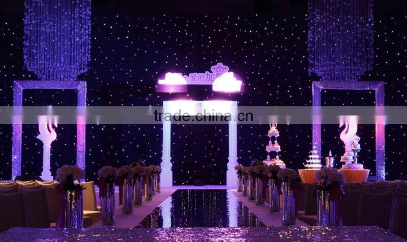 LED star curtain star cloth of wedding decoration