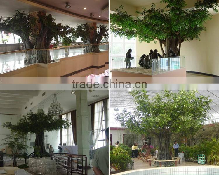 Landscape artificial scotch pine tree for geological museum decoration