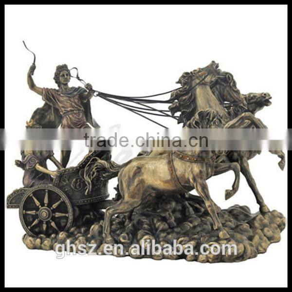 Custom trade assurance resin american eagle flag sculpture award trophy