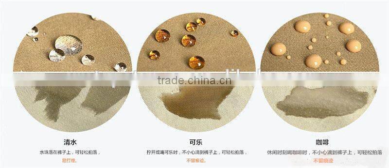 150D cationic polyester linen-like fabric double color used for clothes