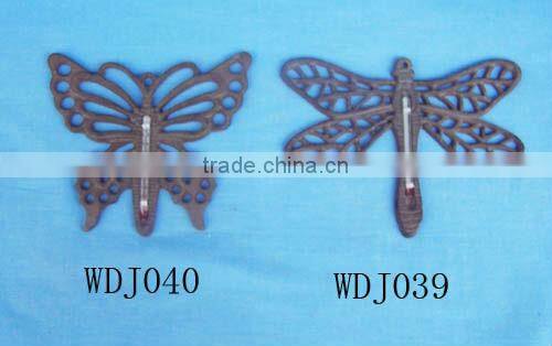 cast iron frog thermometer crafts